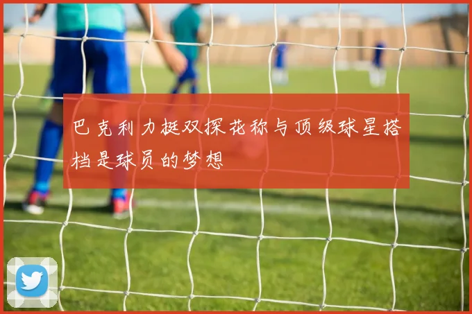 巴克利力挺双探花称与顶级球星搭档是球员的梦想