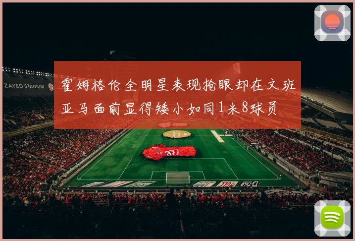 霍姆格伦全明星表现抢眼却在文班亚马面前显得矮小如同1米8球员